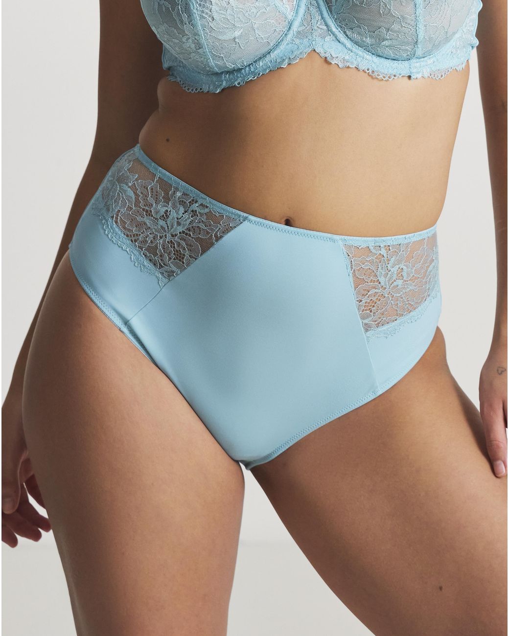 Pretty Secrets Blue Ella Full Briefs