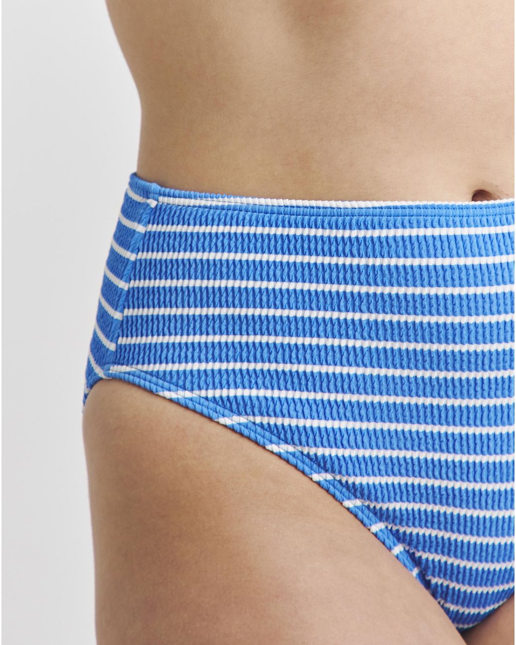JD Williams Blue High Waist Bikini Brief