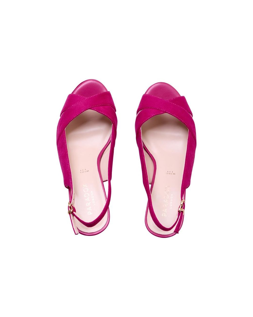 Paradox London Pink Niara Wide Fit Platforms