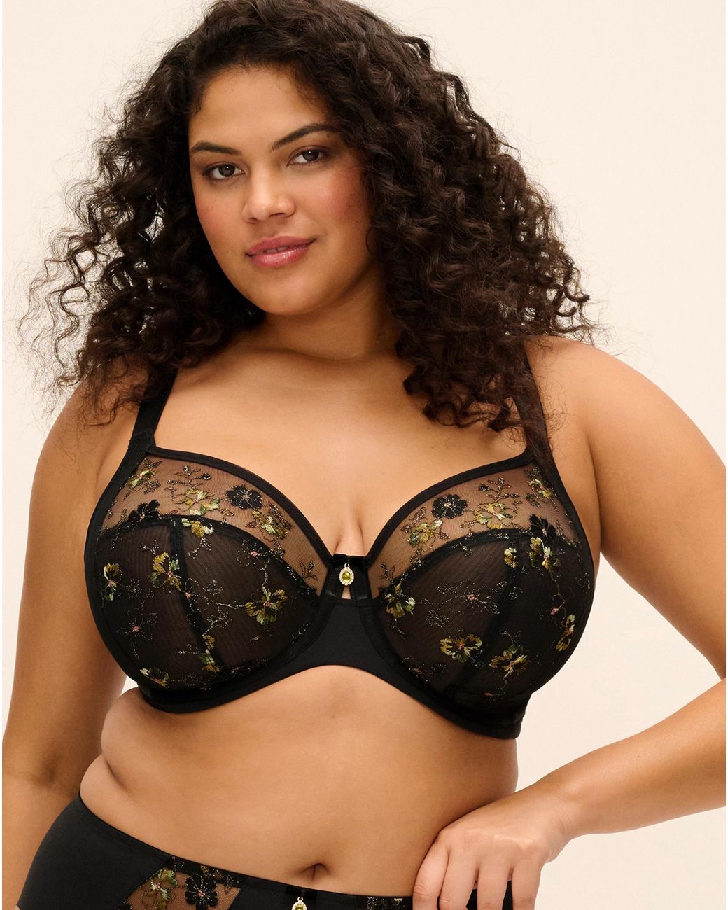 Elomi Black Lyrina Wired Bra