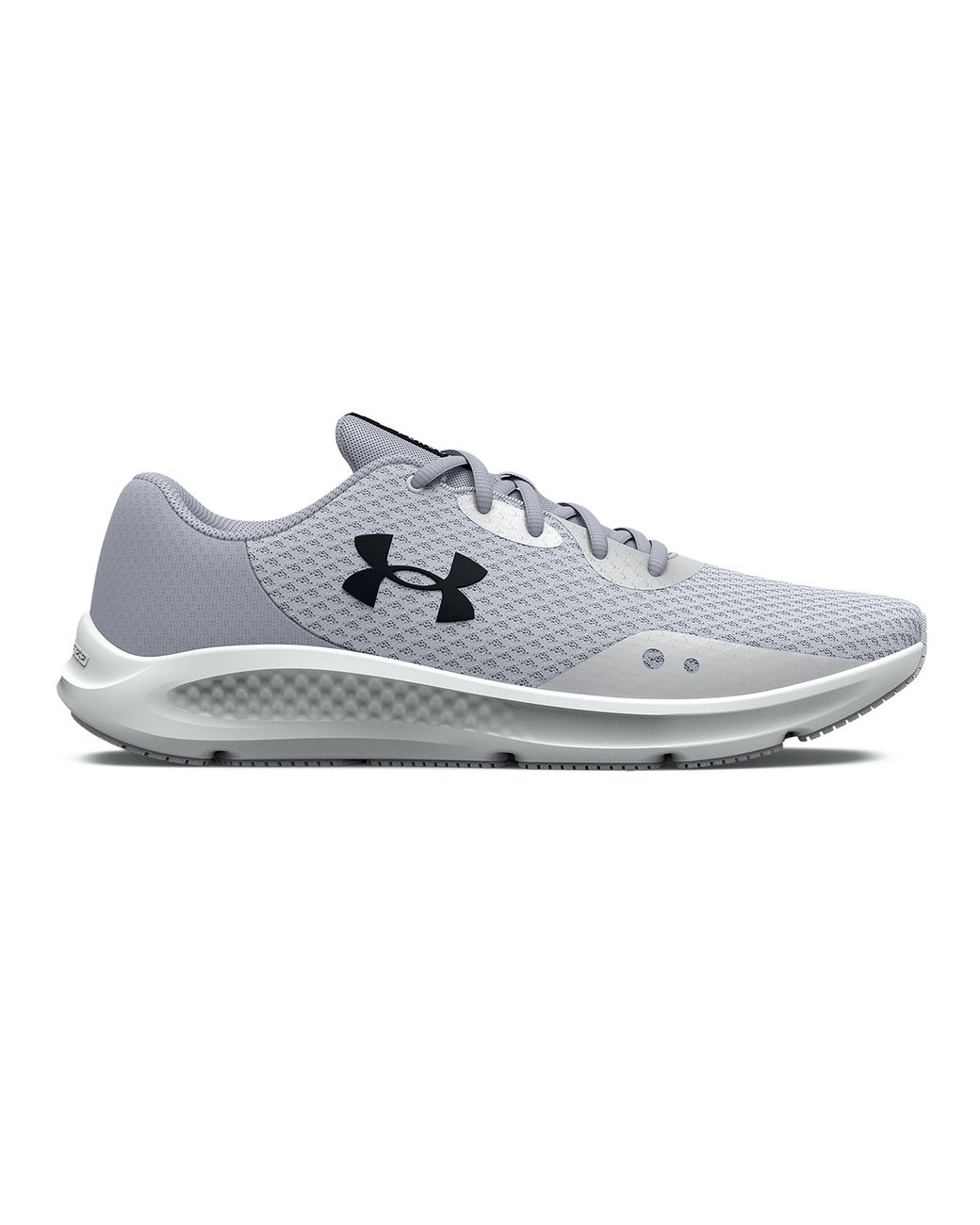 Under Armour Gray Charged Pursuit 3 Trainers