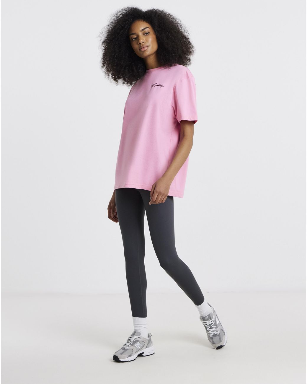 Gym King Black Mindset Boyfriend T-Shirt