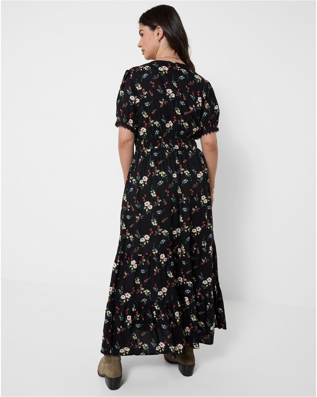 Joe Browns Black Button Through Maxi Dress