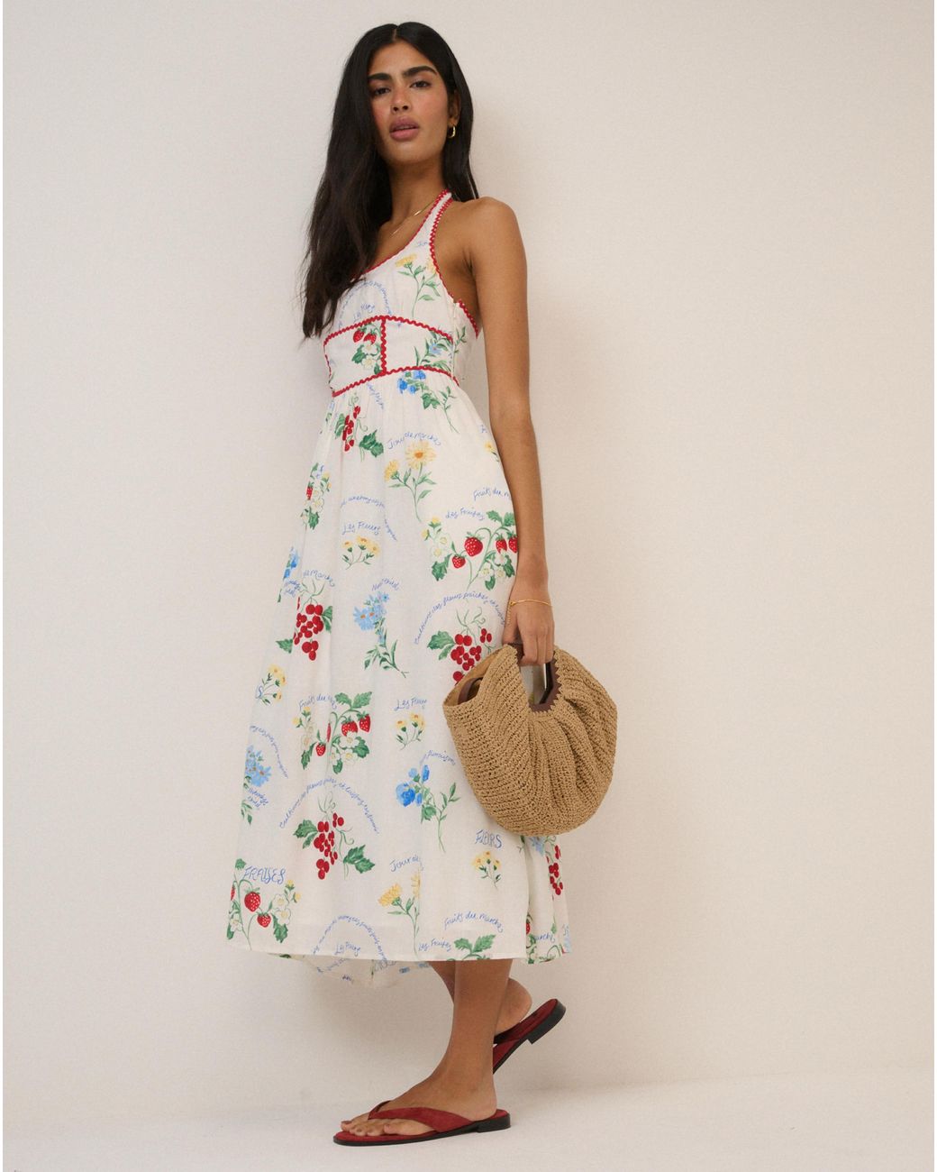 Nobody's Child Natural Nc Hallie Midi Dress