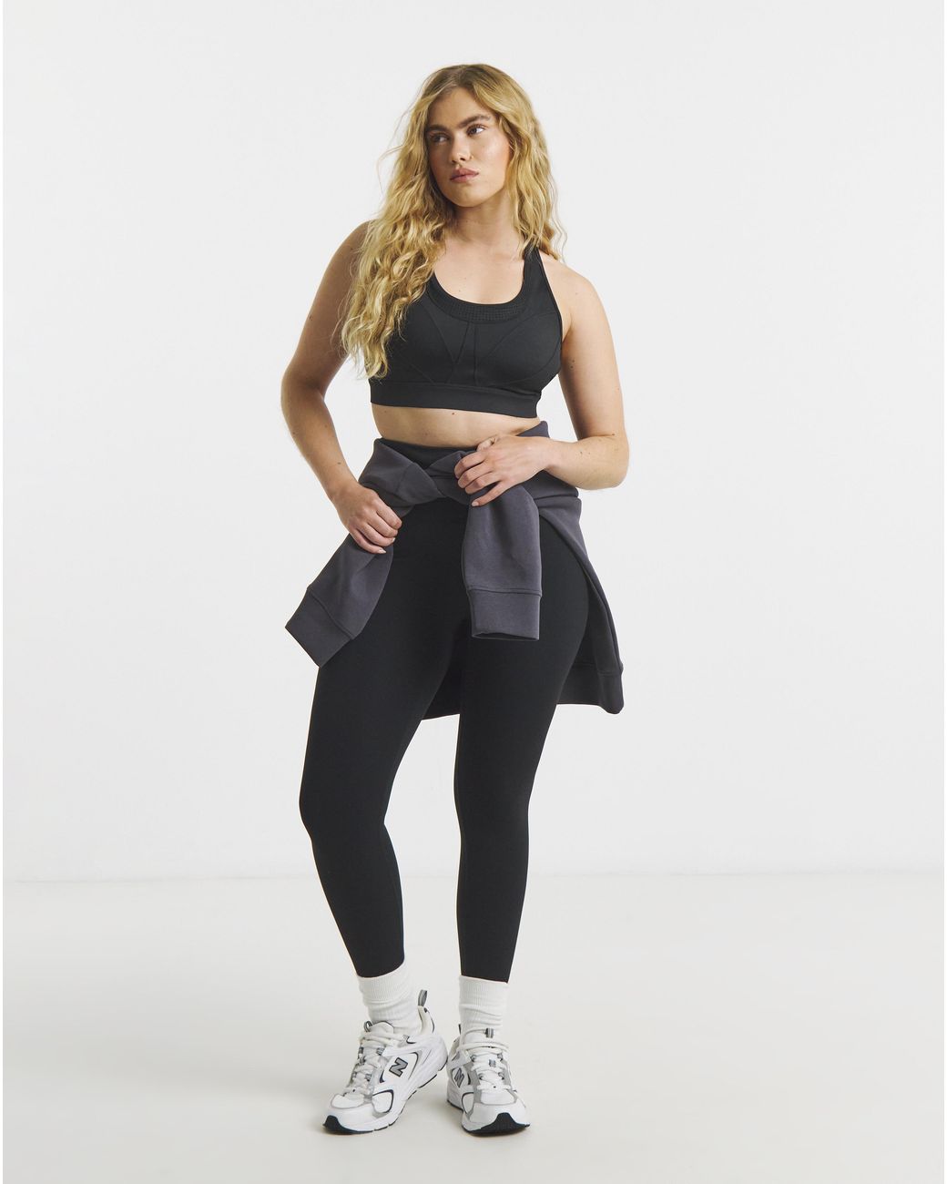 Sculpt Activewear Black Performance Sports Bra