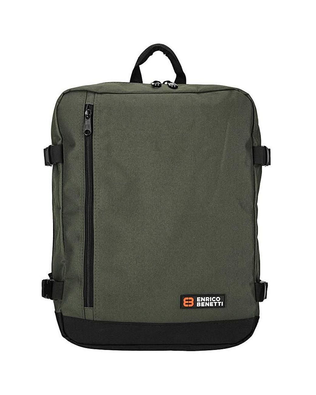 Enrico Benetti Green Amsterdam Laptop Rucksack