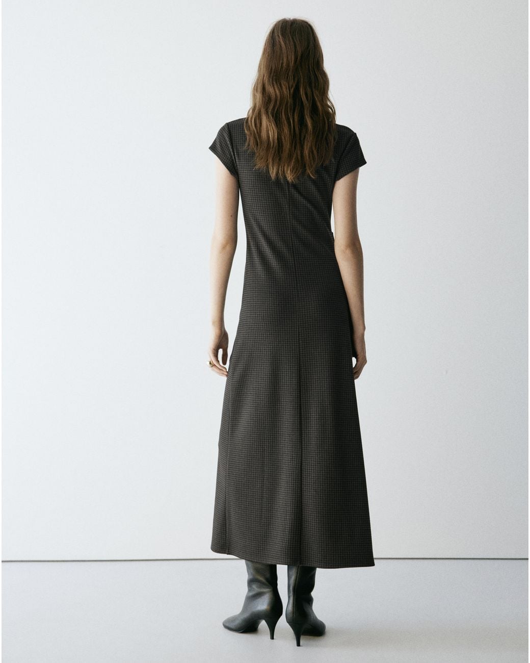 Mango Green Dress Vicky