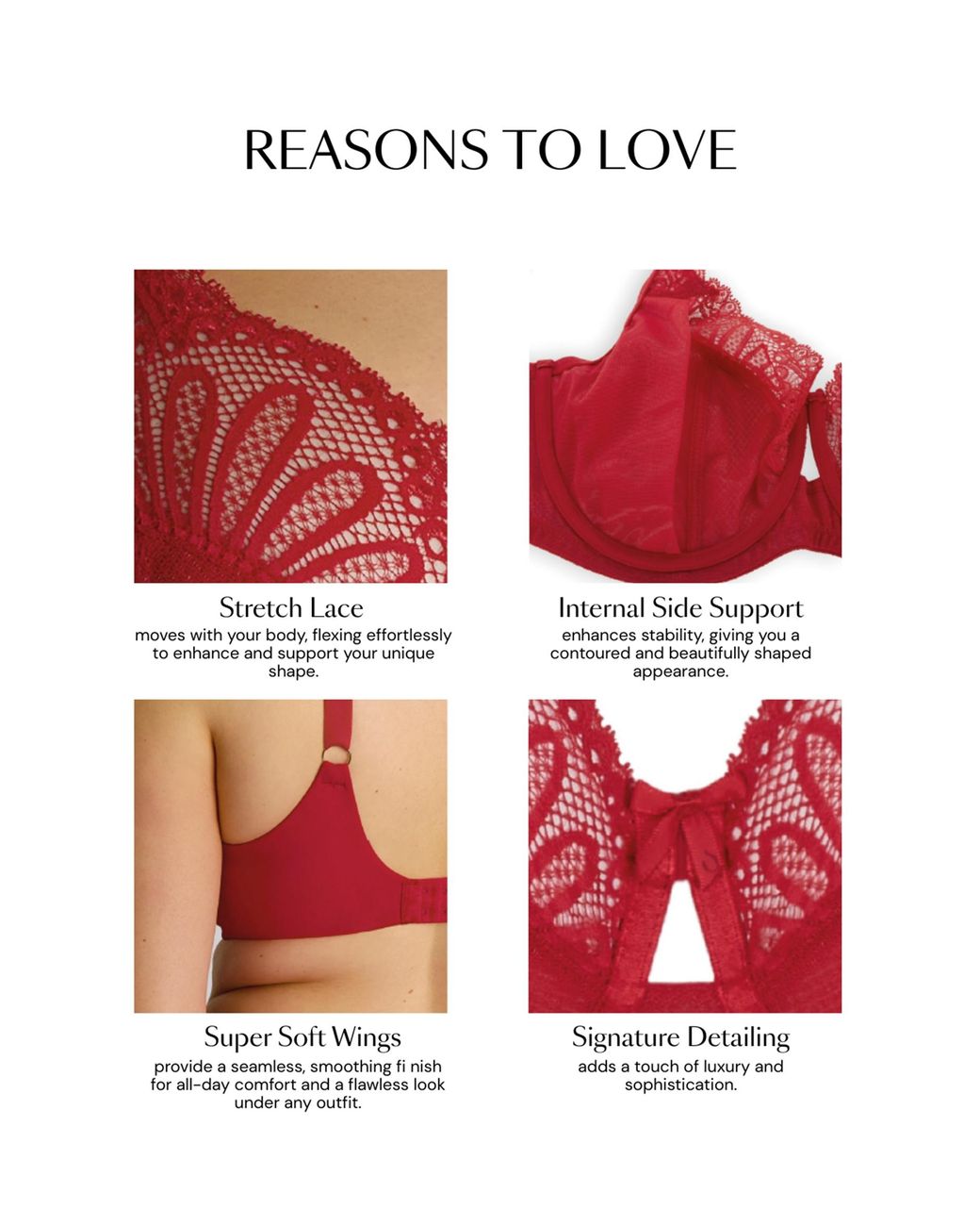 SCULPTRESSE Red Entice Full Cup