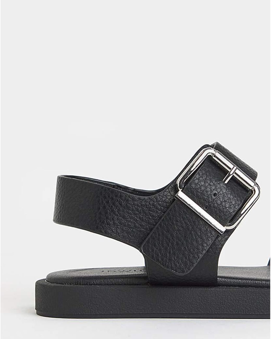 Samdal Ex JD Williams Two Part Comfort Sandal Ex Wide in White | Lyst UK
