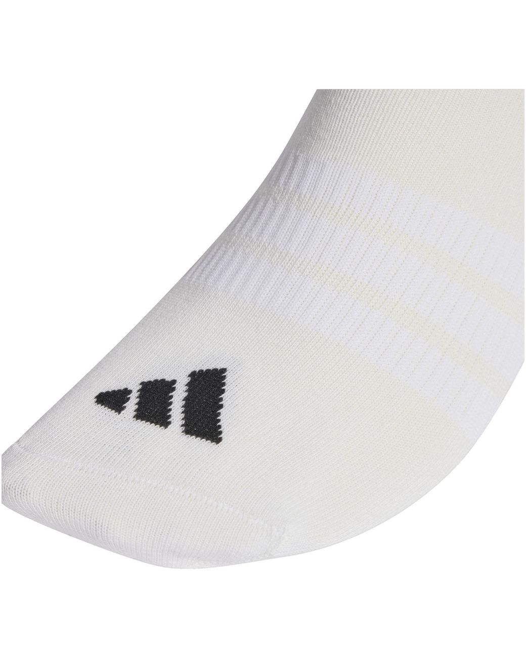 Adidas White Essential 3 Pack Trainer Socks