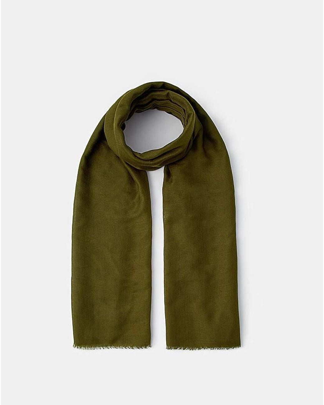 Accessorize Green Lightweight Scarf