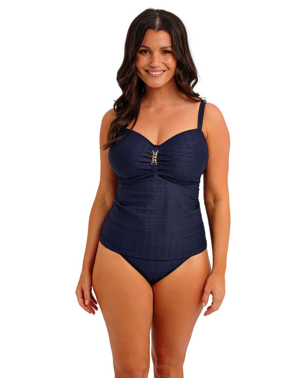 Fantasie Blue Azores Underwire Tankini Top