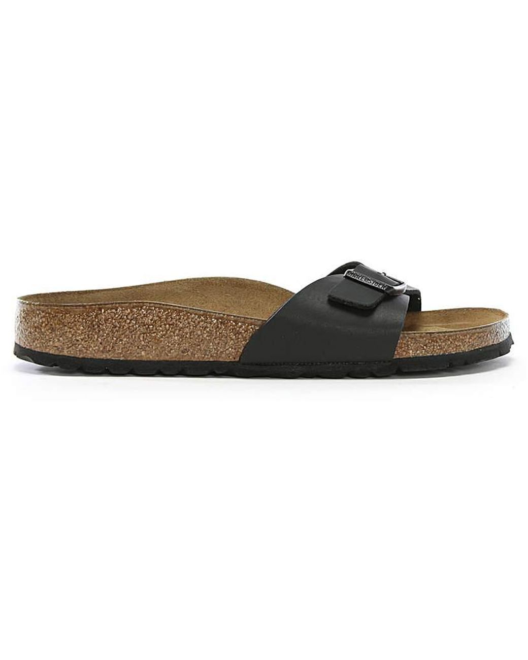Birkenstock Black Madrid Leather Mule