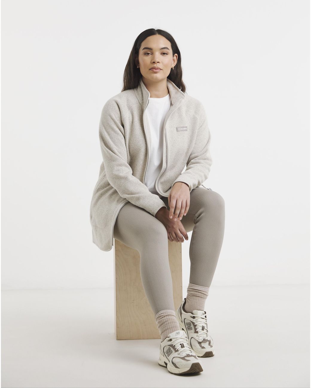 Berghaus White Asterby Fleece Jacket