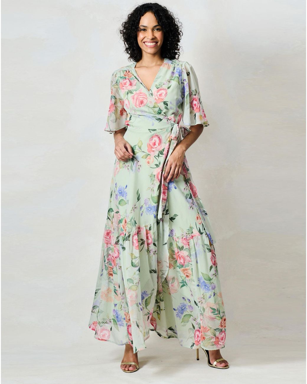 Hope & Ivy White Emi Dress