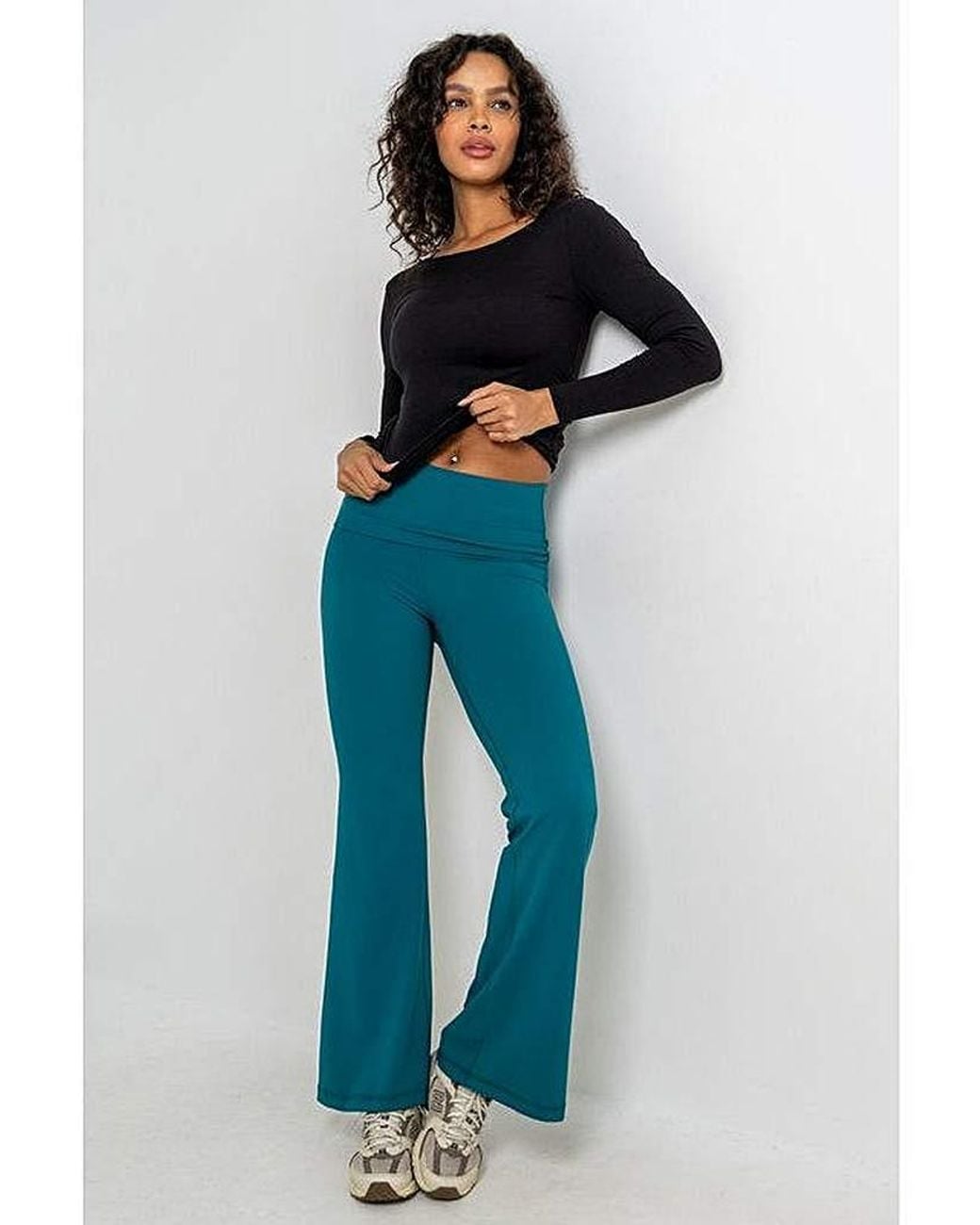 Pour Moi Blue Flared Legging