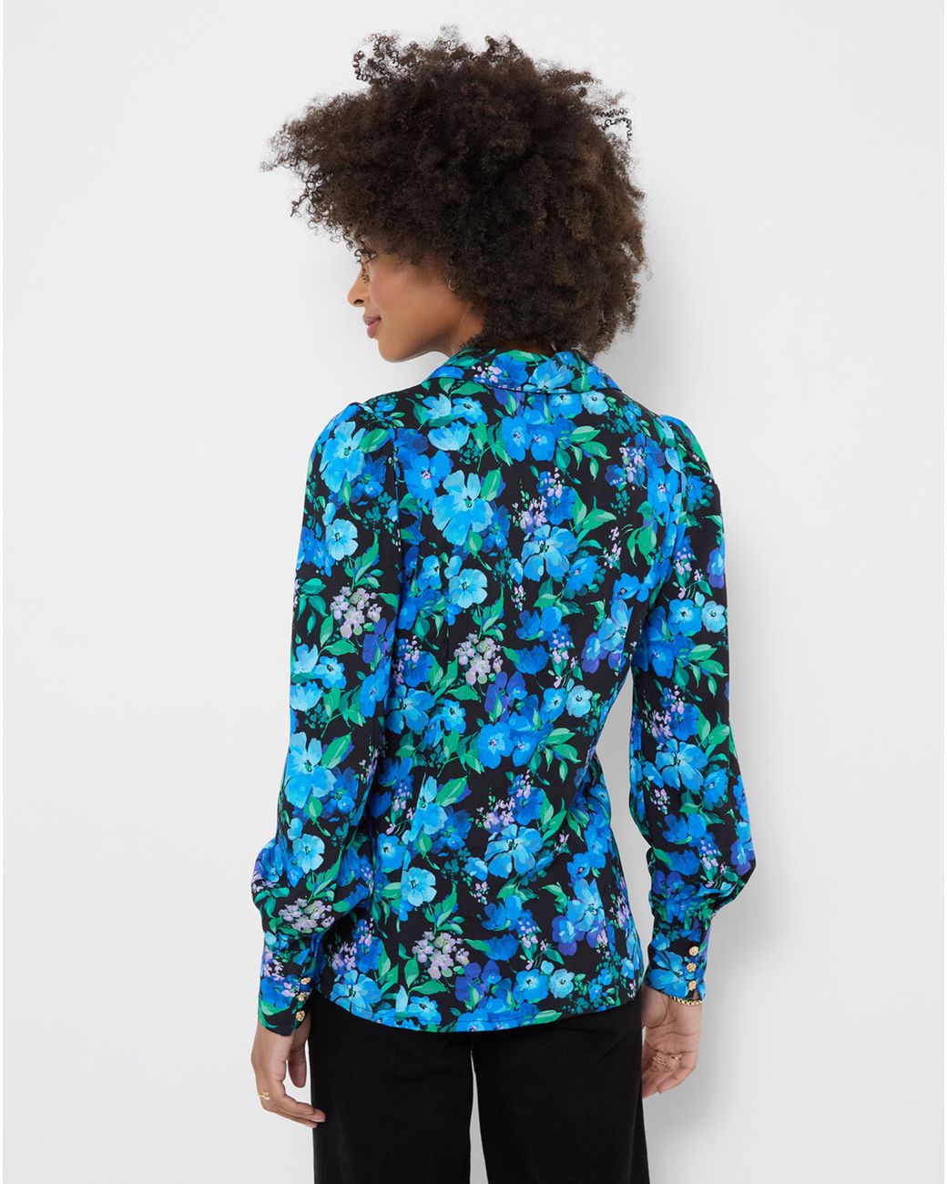 Joe Browns Blue Helena Floral Blouse