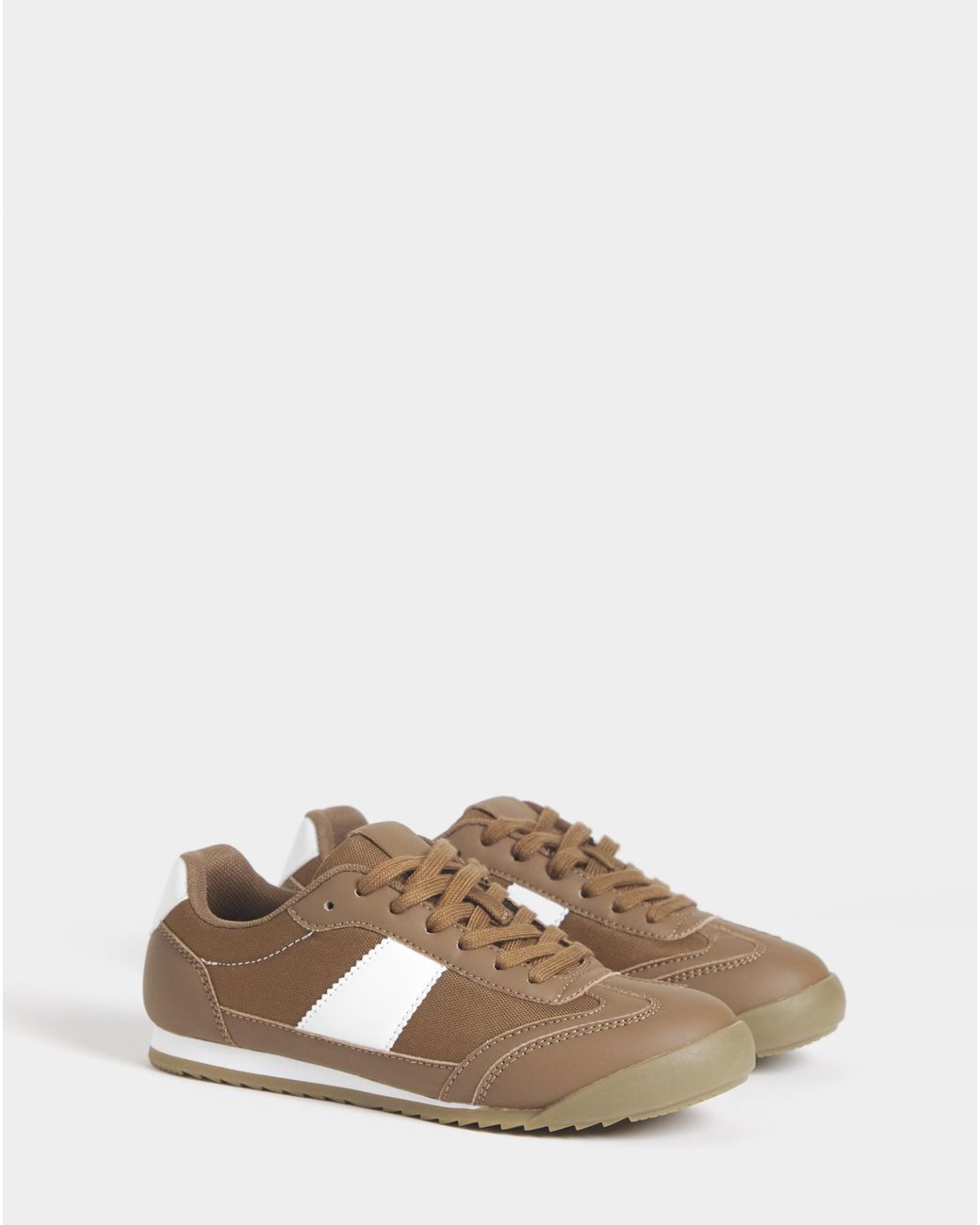 Simply Be Blue Classic Retro Trainer Wide