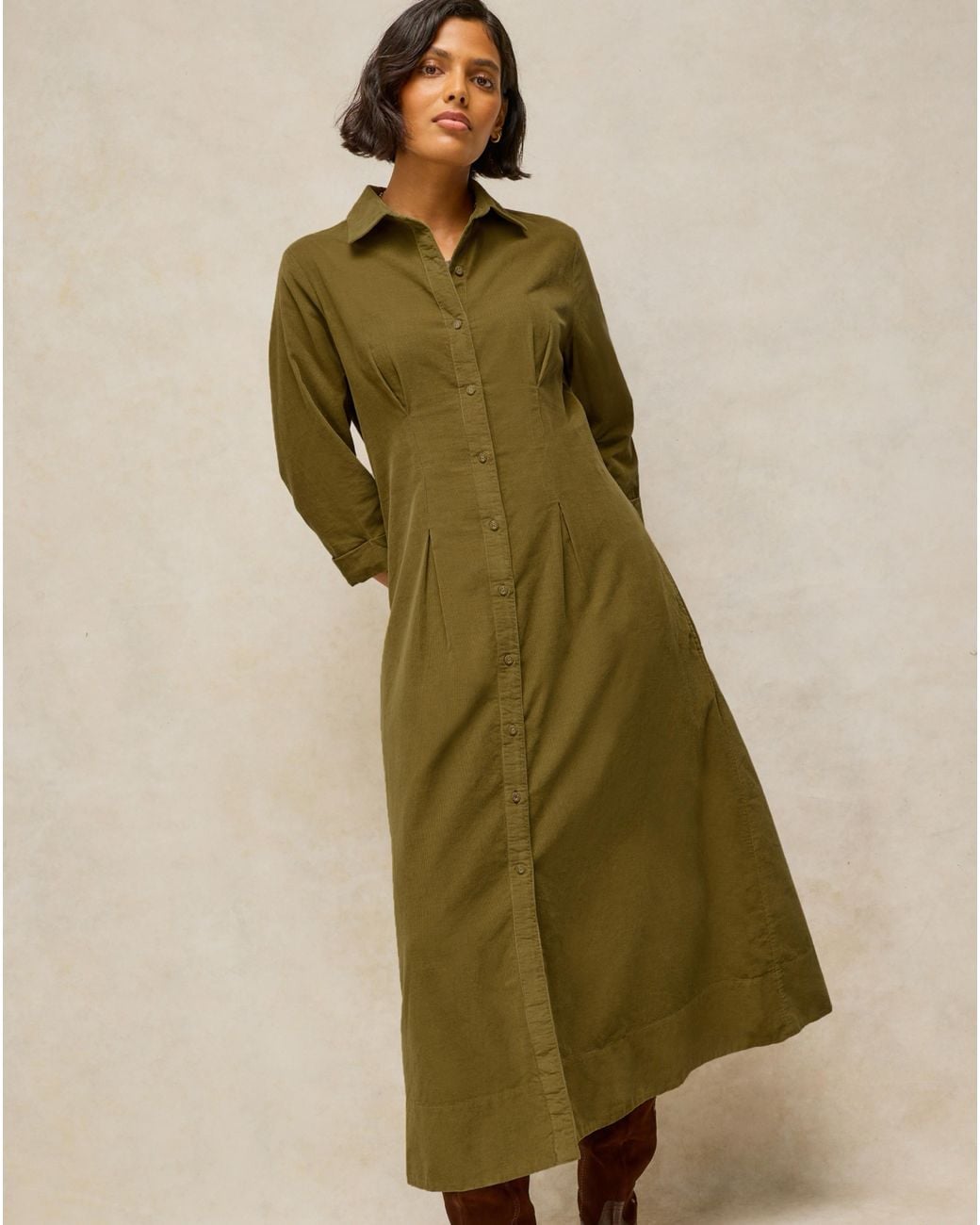 White Stuff Green Ellie Dress