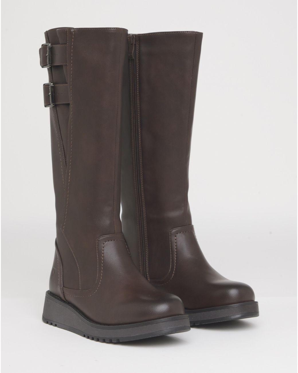 Heavenly Feet Blue Bernice Boots Cc Wide Fit