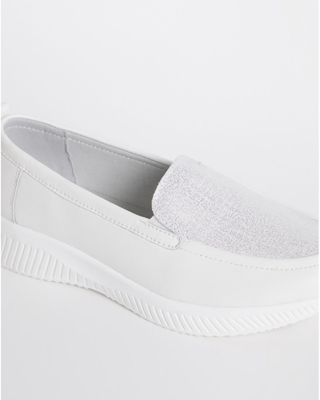 Heavenly Soles Blue Sporty Loafer E Fit