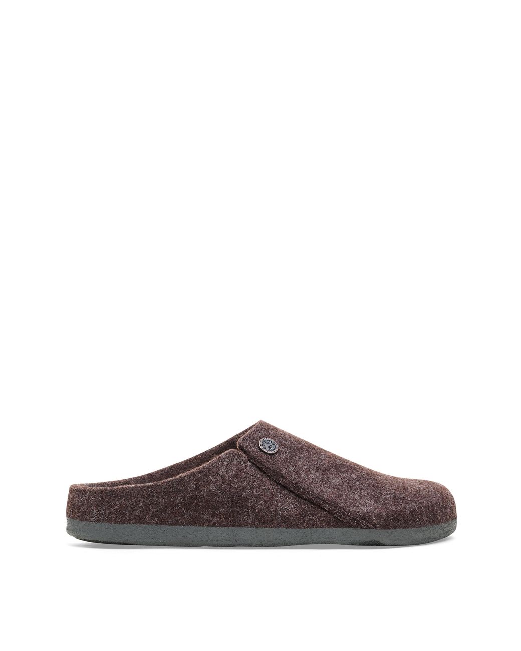 Birkenstock Brown Zermatt Shearling Wool Felt Mule