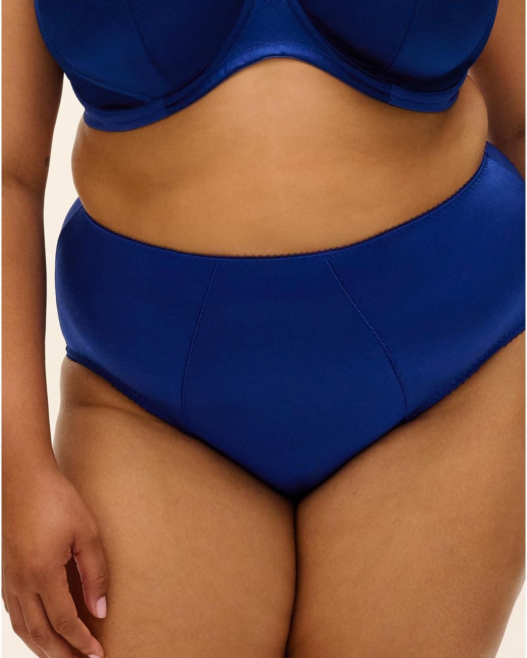 Goddess Blue Keira Full Fit Knicker