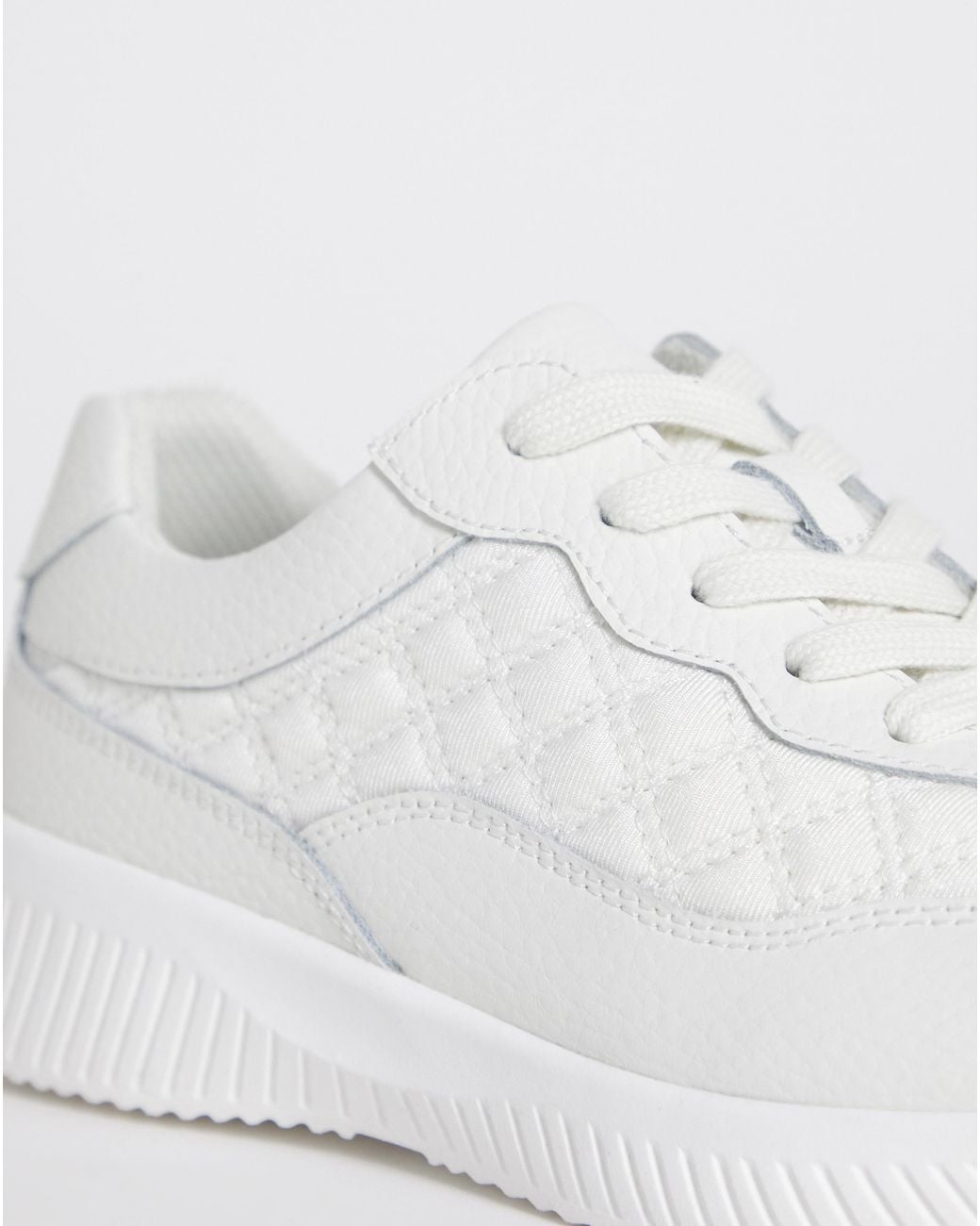 Heavenly Soles Blue Lace Up Trainer Detail Eee Fit