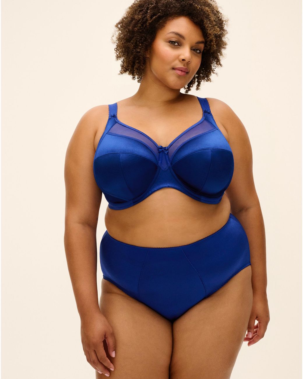 Goddess Blue Keira Full Fit Knicker