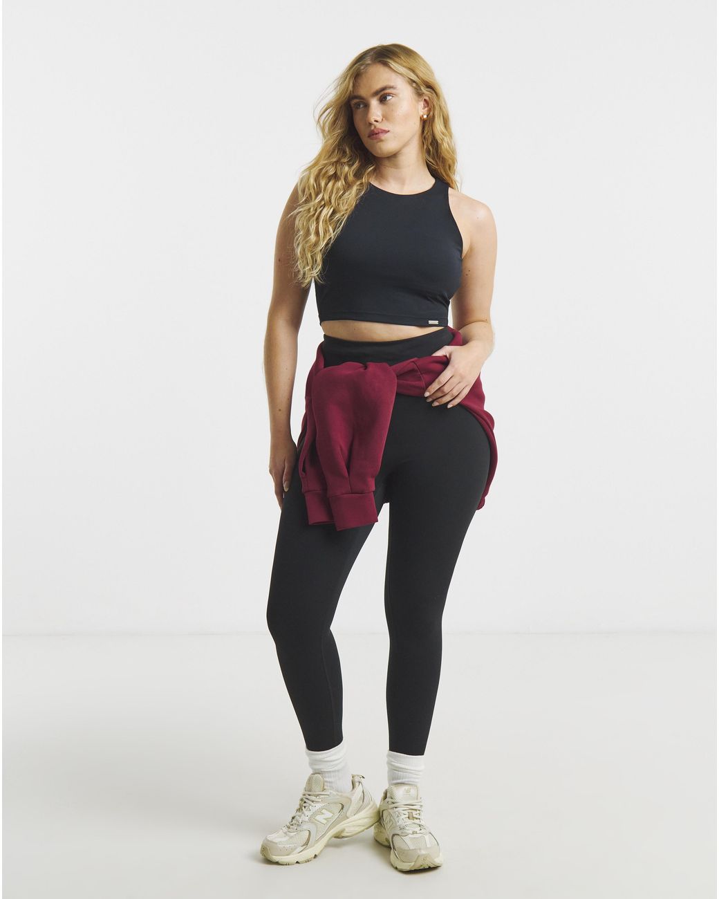 Sculpt Activewear Blue Racer Top
