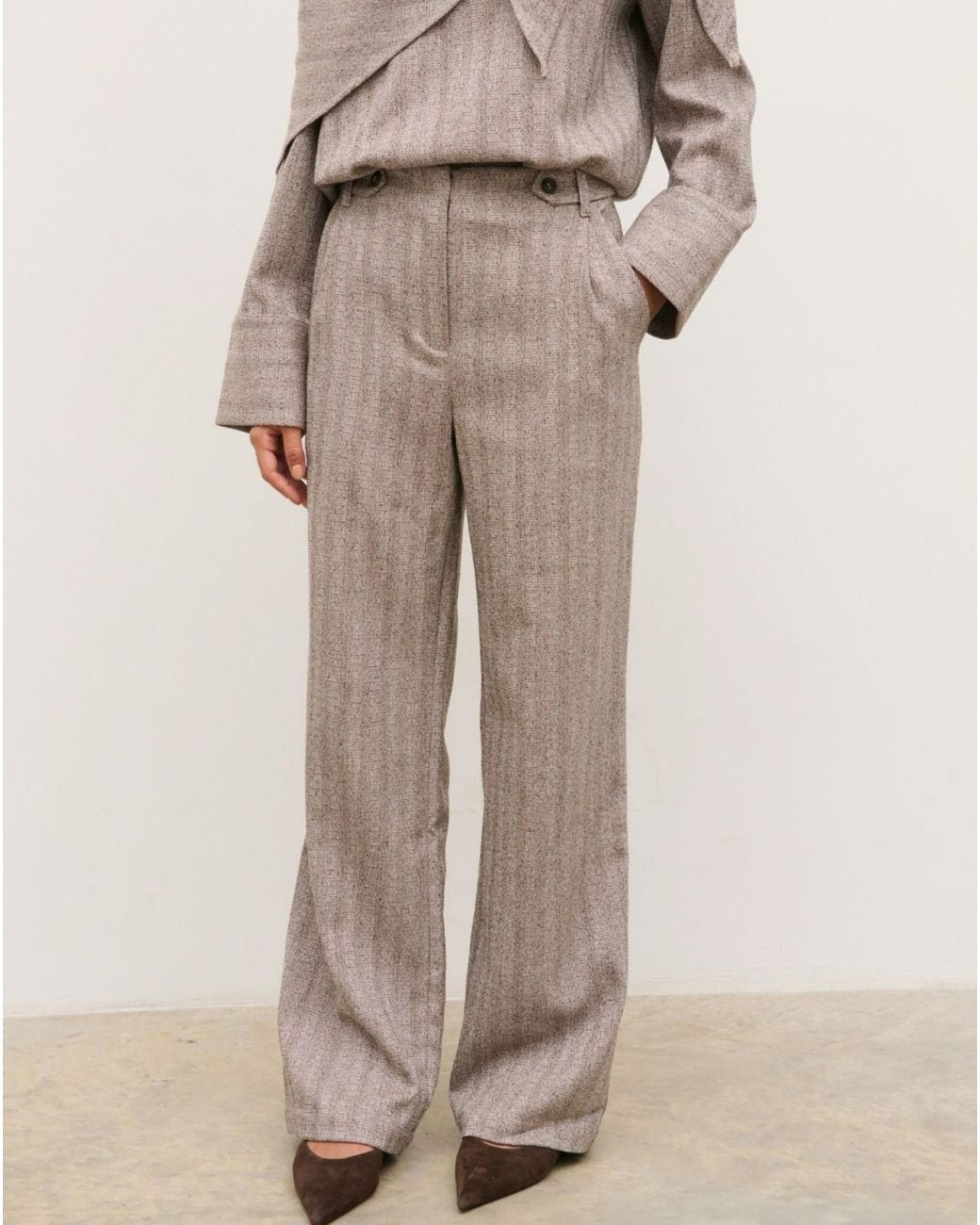 Pretty Lavish Natural Ezra Trouser
