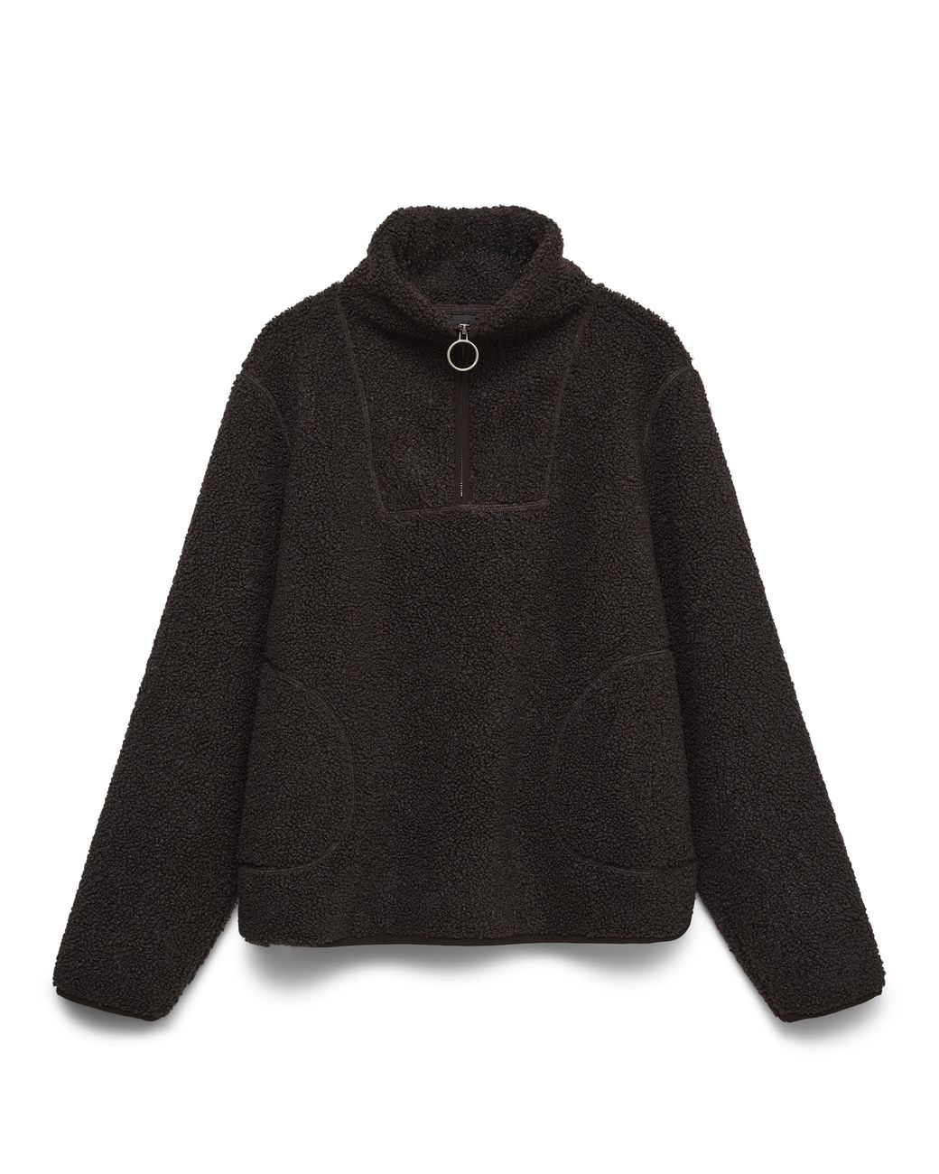 Vero Moda Black Flash Teddy Anorak