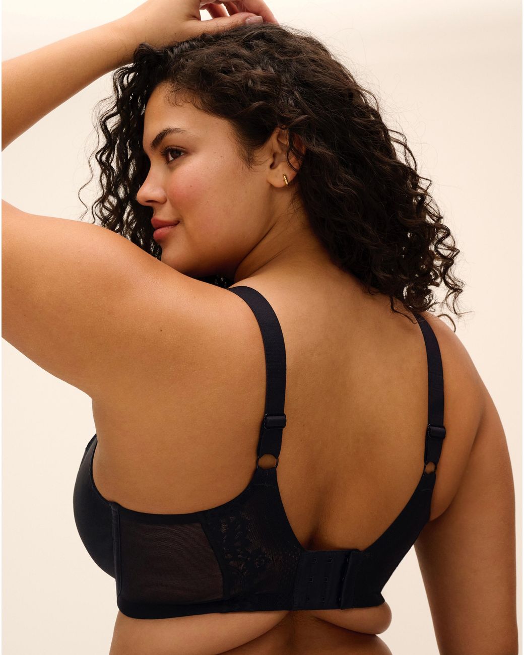 Elomi Black Nerina Plunge Wired Bra