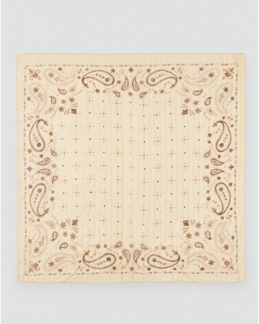 Mango Metallic Foulard Indie