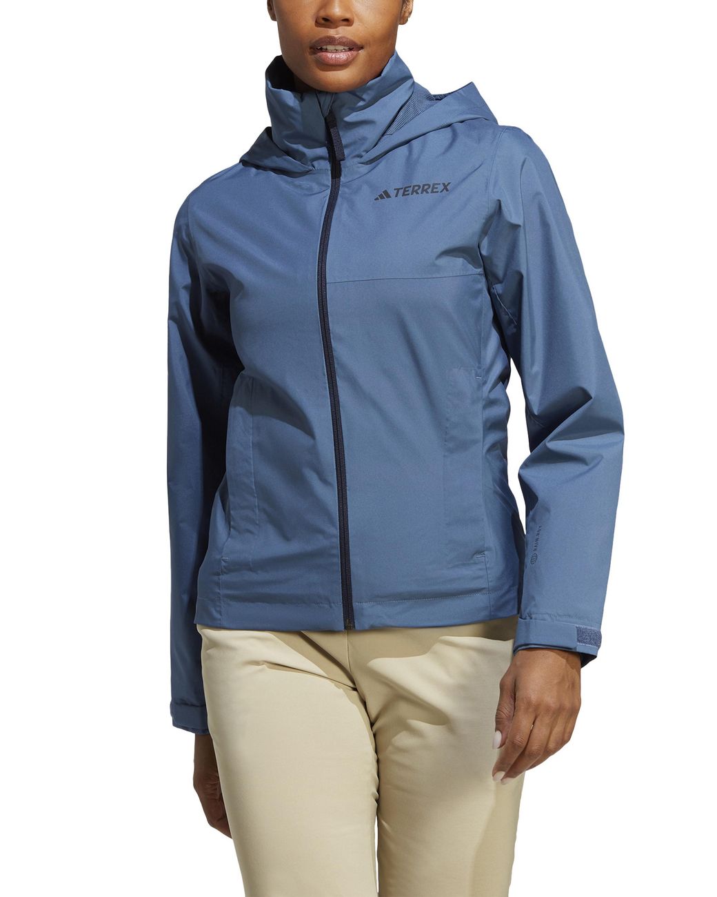 Adidas Blue Terrex Rain Ready Jacket