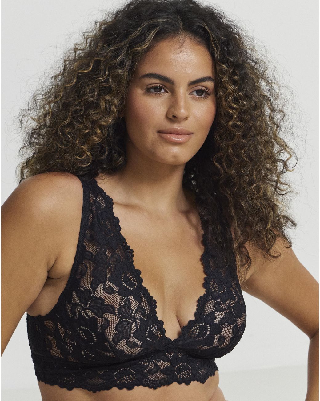 Figleaves Black Millie Lace Bralette