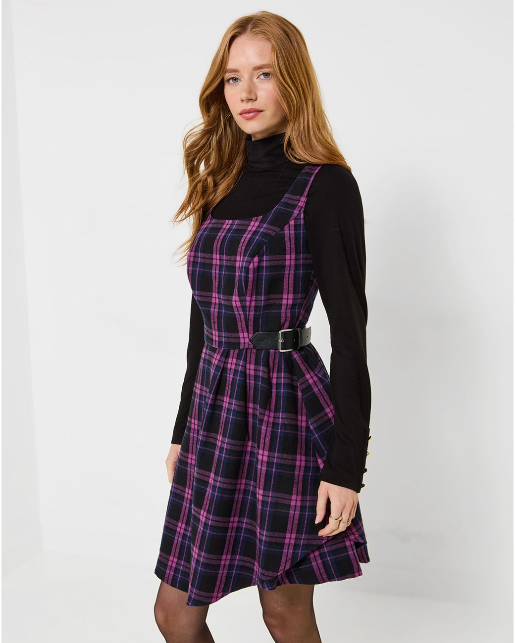 Joe Browns Green Buckle Detail Mini Dress