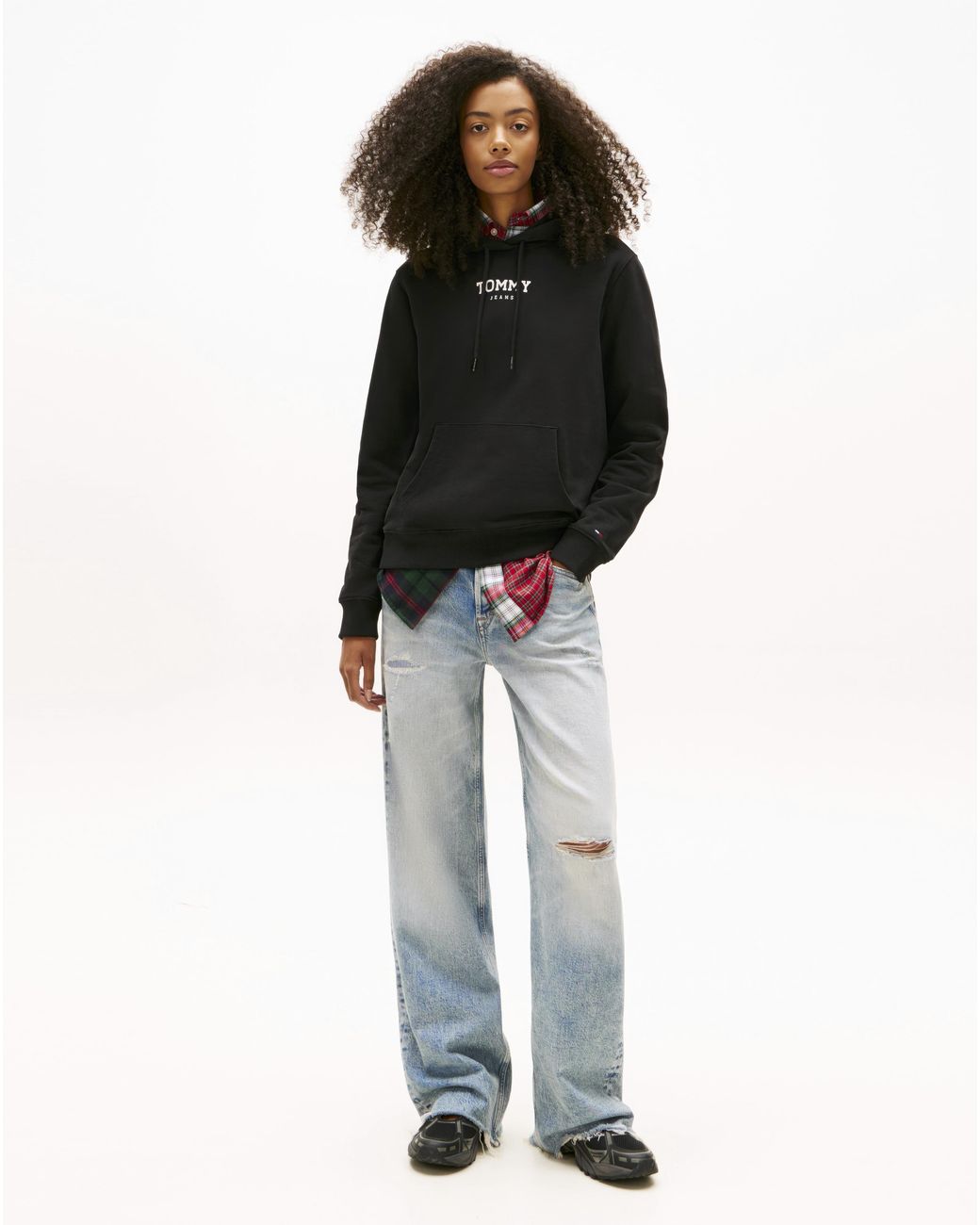 Tommy Hilfiger Black Logo Hoodie