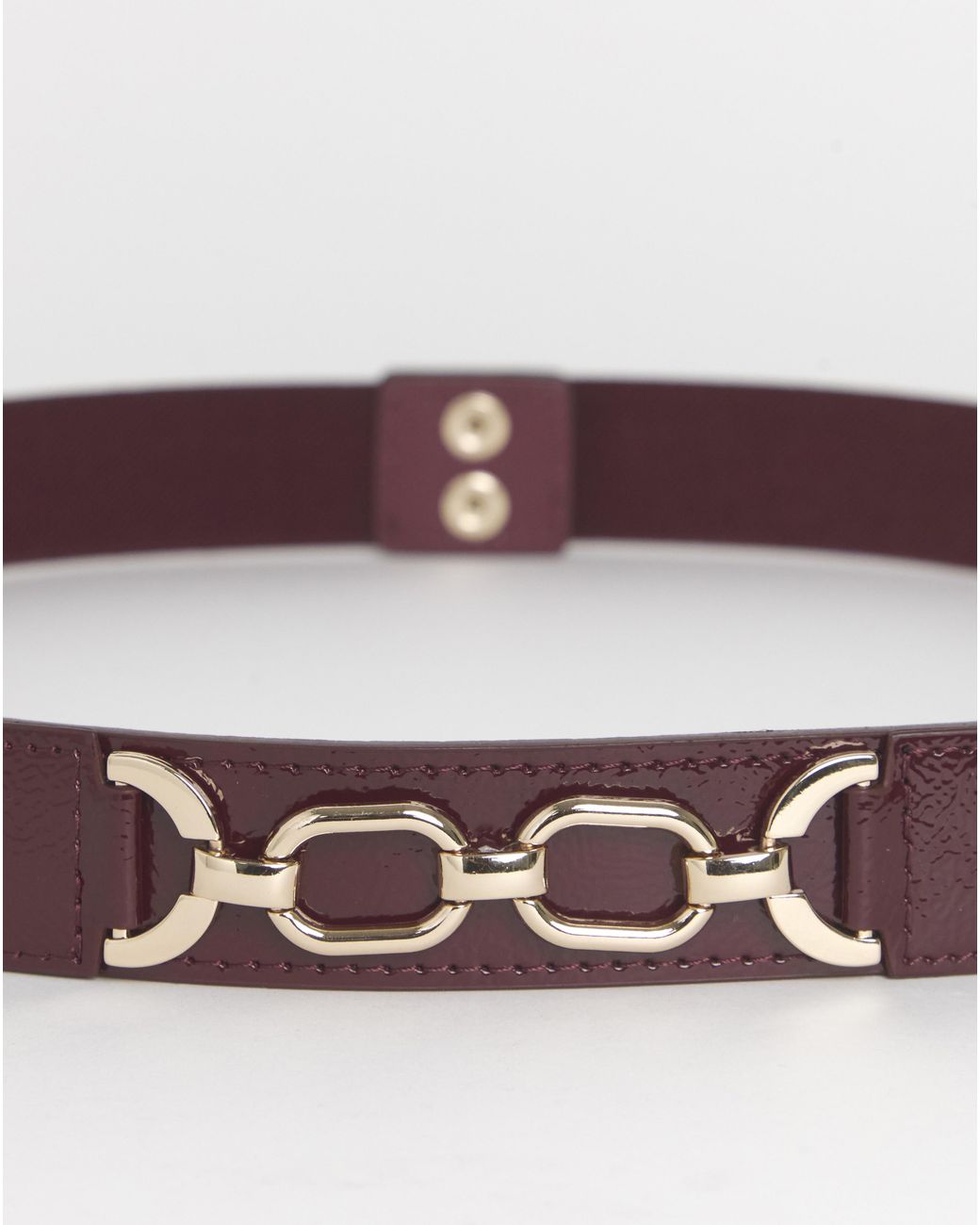 JD Williams Gray Chain Detail Waist Belt