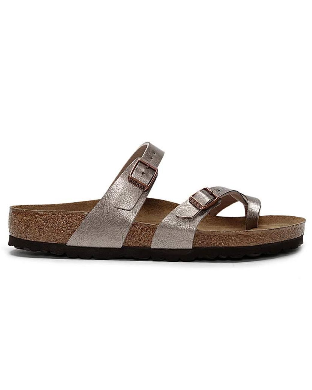 Birkenstock Brown Mayari Birko-Flor Sandals