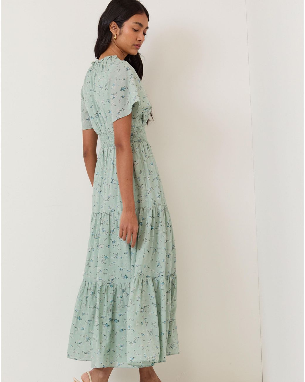 Nobody's Child Green Nc Caliope Midi Dress