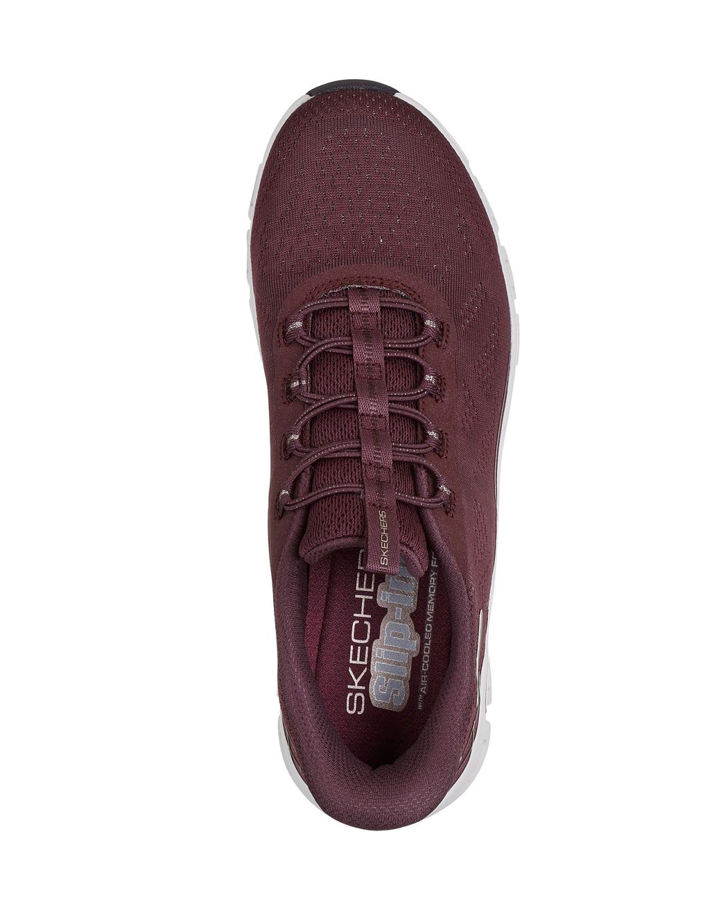 Skechers Purple Glide-Step Slip-Ins Trainers