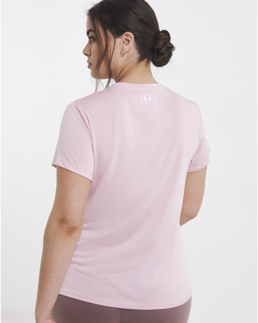 Under Armour White Tech Ss Twist Top
