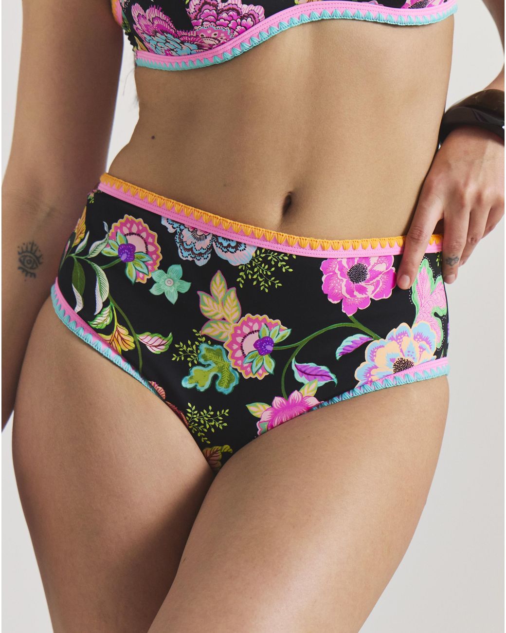 Figleaves Multicolor High Waist Bikini Brief