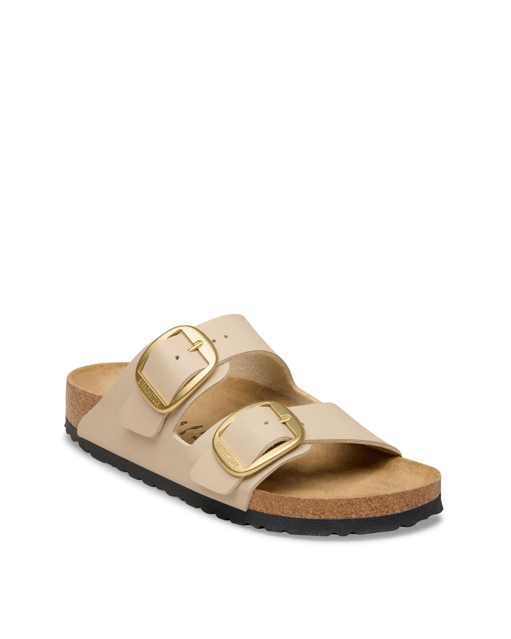 Birkenstock Natural Arizona Big Buckle Birko-Flor