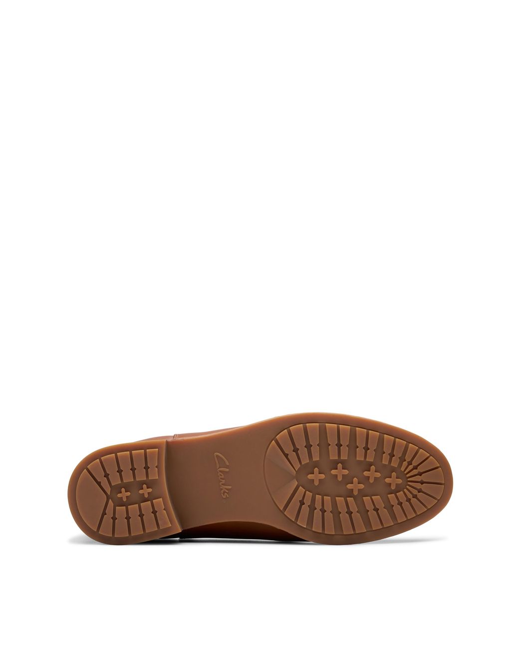 Clarks Brown Chelsea Ankle Boot Wide