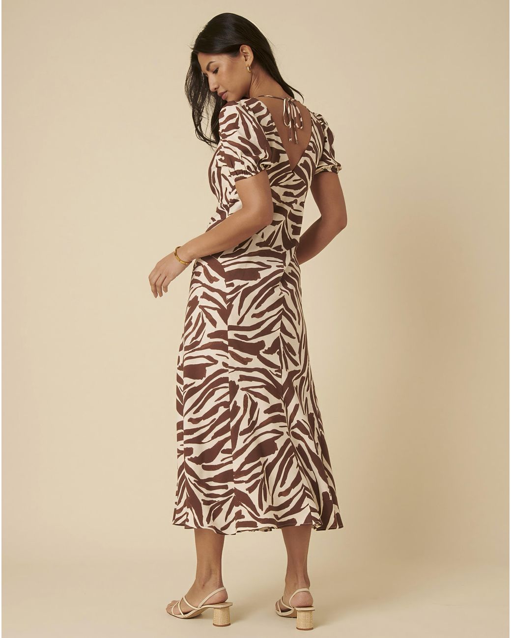 Nobody's Child Natural Ella Maxi Dress