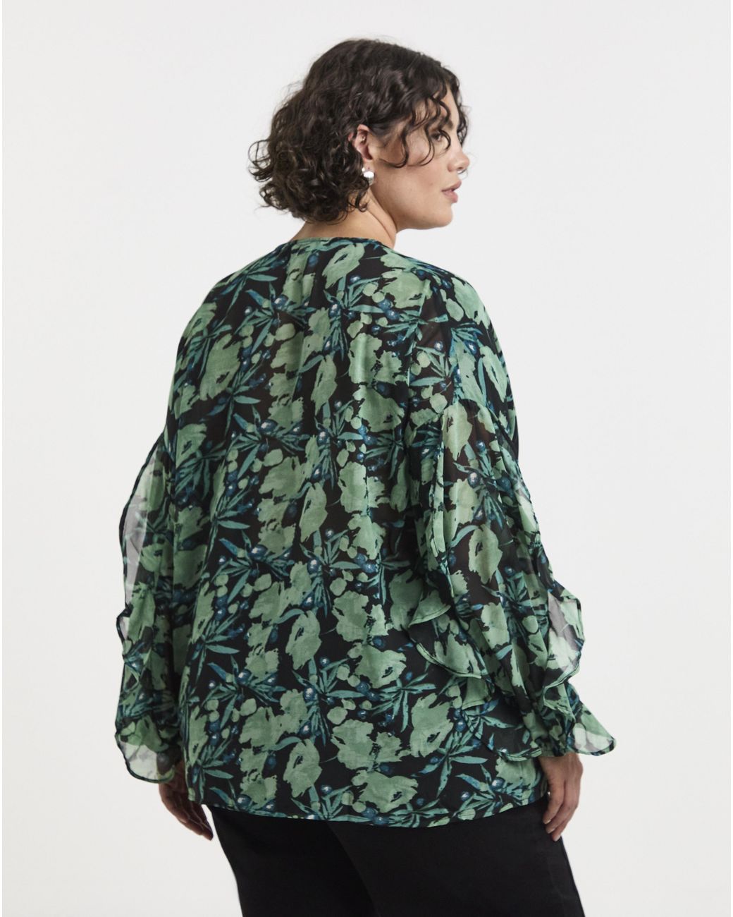 Religion Green Caillisto Top
