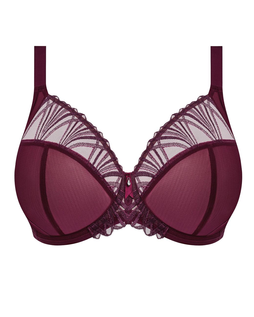 Elomi Purple Reja Wired Plunge Bra