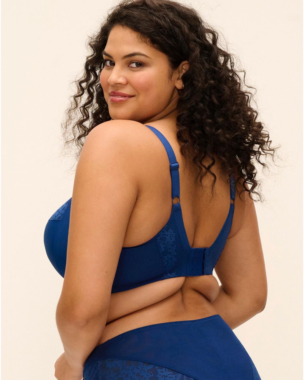 Elomi Blue Nerina Plunge Wired Bra